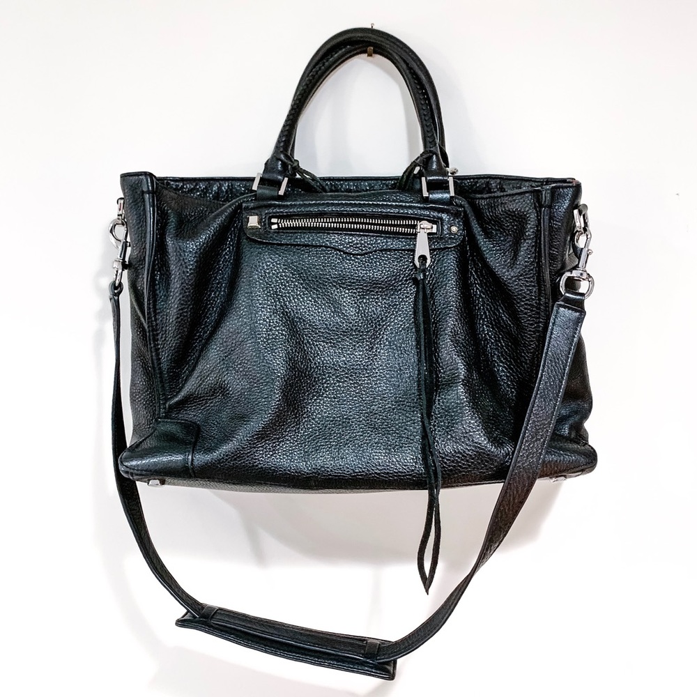 Rebecca Minkoff | Black Regan Satchel Tote